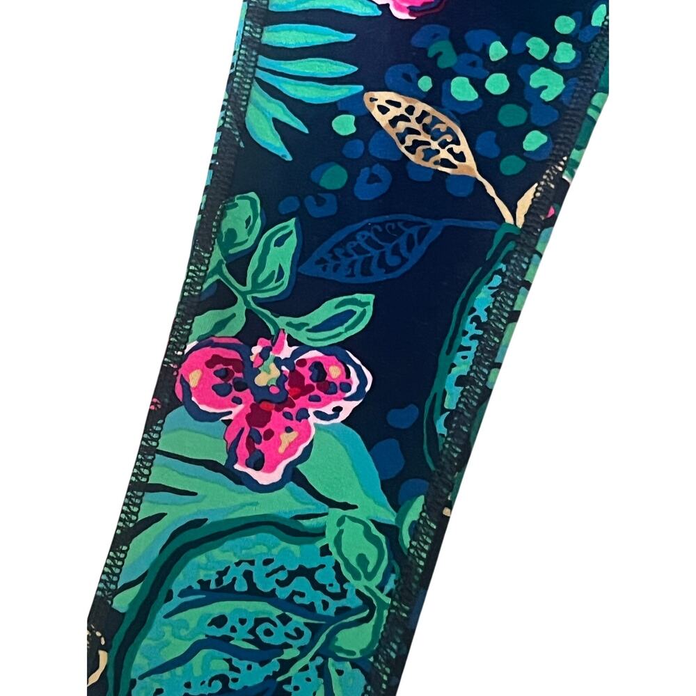 Lilly Pulitzer Luxletic Mini Weekender Low Tide Navy Life of the Party Small - Picture 9 of 10